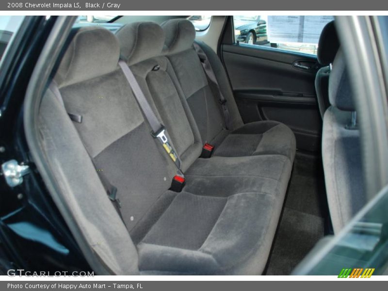 Black / Gray 2008 Chevrolet Impala LS