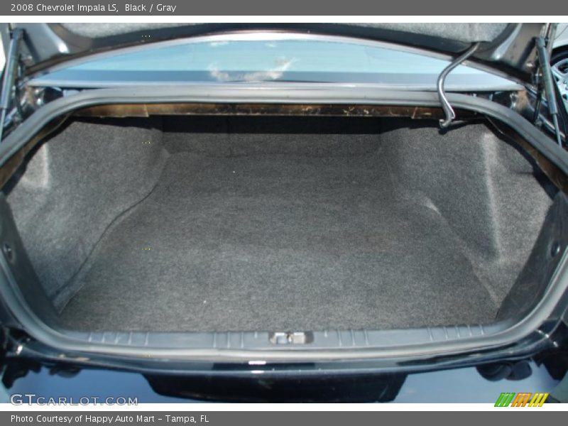 Black / Gray 2008 Chevrolet Impala LS