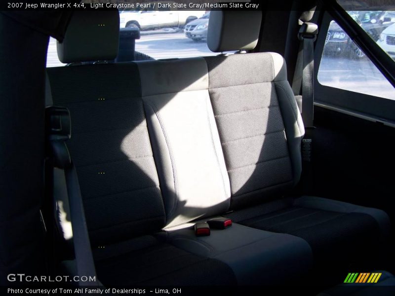 Light Graystone Pearl / Dark Slate Gray/Medium Slate Gray 2007 Jeep Wrangler X 4x4
