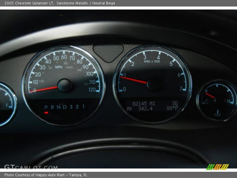 Sandstone Metallic / Neutral Beige 2005 Chevrolet Uplander LT