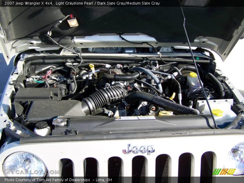 Light Graystone Pearl / Dark Slate Gray/Medium Slate Gray 2007 Jeep Wrangler X 4x4