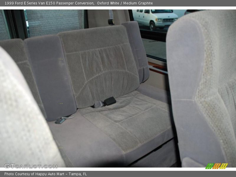 Oxford White / Medium Graphite 1999 Ford E Series Van E150 Passenger Conversion