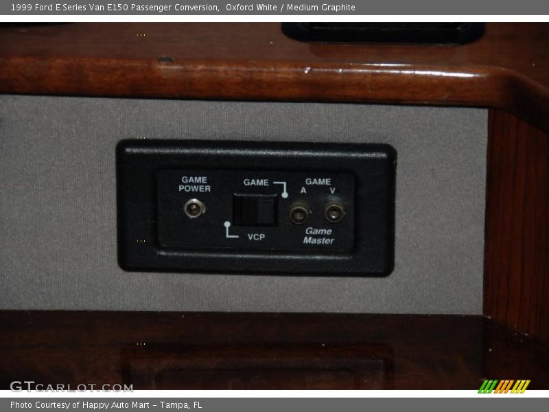 Oxford White / Medium Graphite 1999 Ford E Series Van E150 Passenger Conversion