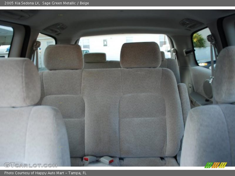Sage Green Metallic / Beige 2005 Kia Sedona LX