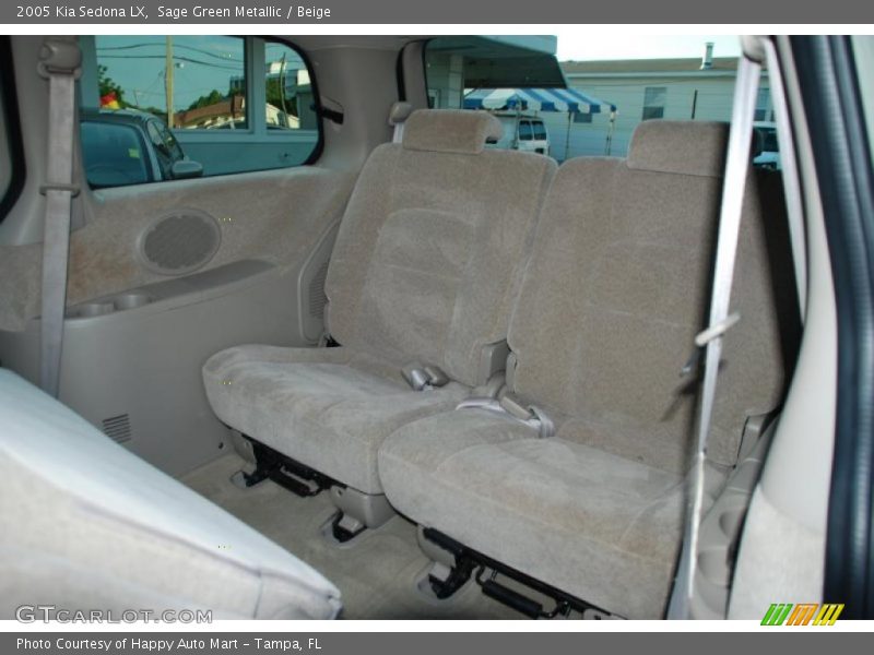 Sage Green Metallic / Beige 2005 Kia Sedona LX