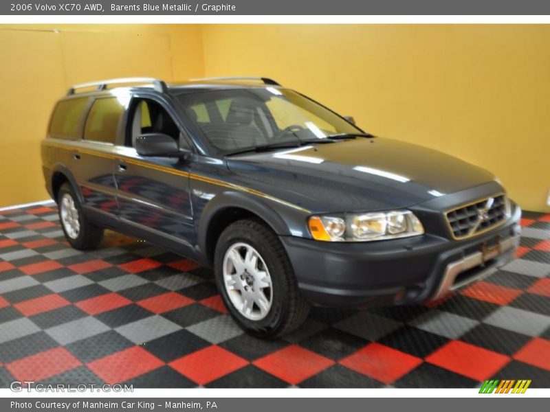 Barents Blue Metallic / Graphite 2006 Volvo XC70 AWD