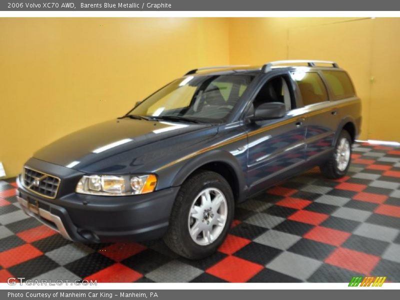 Barents Blue Metallic / Graphite 2006 Volvo XC70 AWD