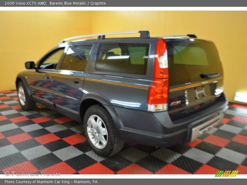 Barents Blue Metallic / Graphite 2006 Volvo XC70 AWD