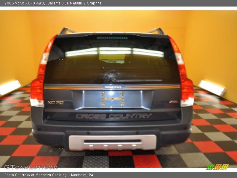 Barents Blue Metallic / Graphite 2006 Volvo XC70 AWD