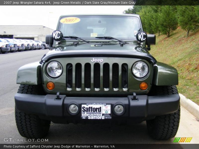 Jeep Green Metallic / Dark Slate Gray/Medium Slate Gray 2007 Jeep Wrangler Sahara 4x4
