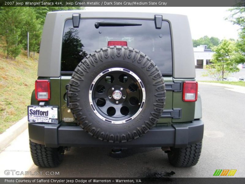 Jeep Green Metallic / Dark Slate Gray/Medium Slate Gray 2007 Jeep Wrangler Sahara 4x4