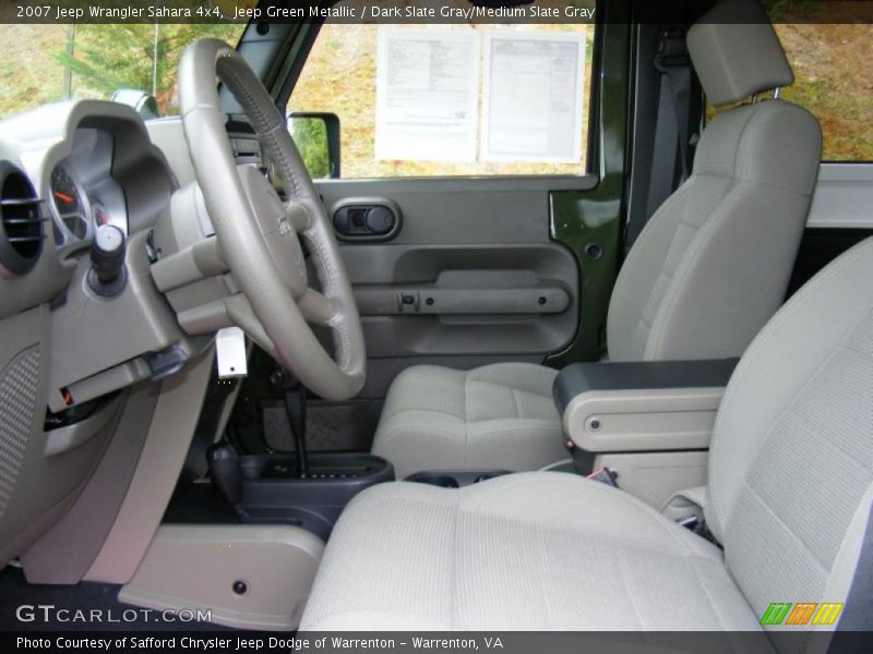 Jeep Green Metallic / Dark Slate Gray/Medium Slate Gray 2007 Jeep Wrangler Sahara 4x4