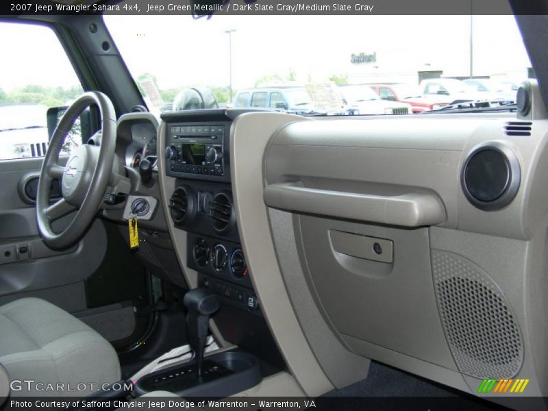 Jeep Green Metallic / Dark Slate Gray/Medium Slate Gray 2007 Jeep Wrangler Sahara 4x4