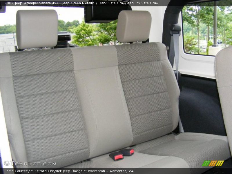 Jeep Green Metallic / Dark Slate Gray/Medium Slate Gray 2007 Jeep Wrangler Sahara 4x4