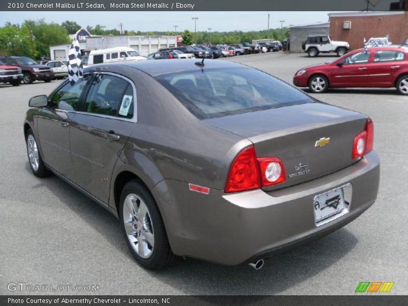 Mocha Steel Metallic / Ebony 2010 Chevrolet Malibu LT Sedan
