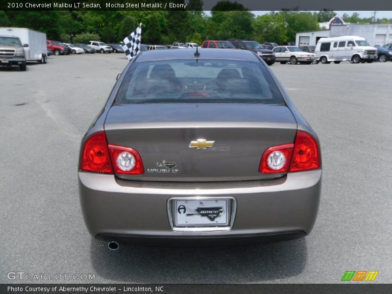 Mocha Steel Metallic / Ebony 2010 Chevrolet Malibu LT Sedan