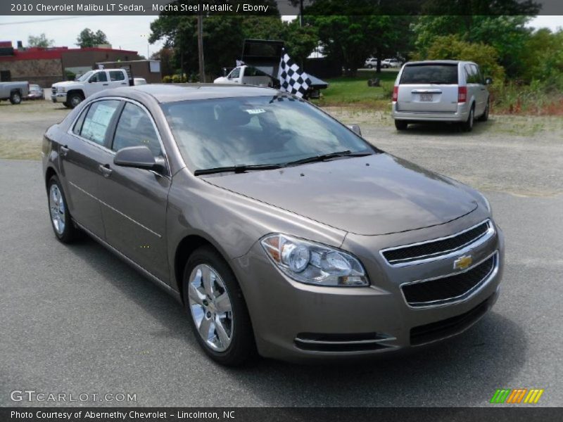 Mocha Steel Metallic / Ebony 2010 Chevrolet Malibu LT Sedan
