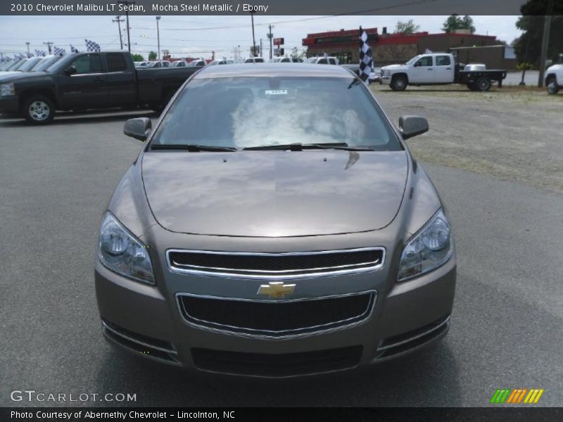 Mocha Steel Metallic / Ebony 2010 Chevrolet Malibu LT Sedan