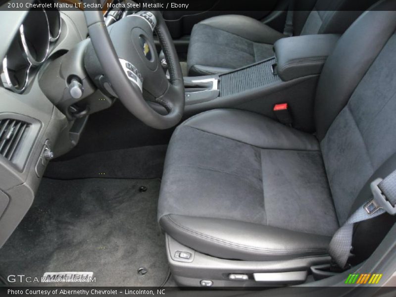 Mocha Steel Metallic / Ebony 2010 Chevrolet Malibu LT Sedan