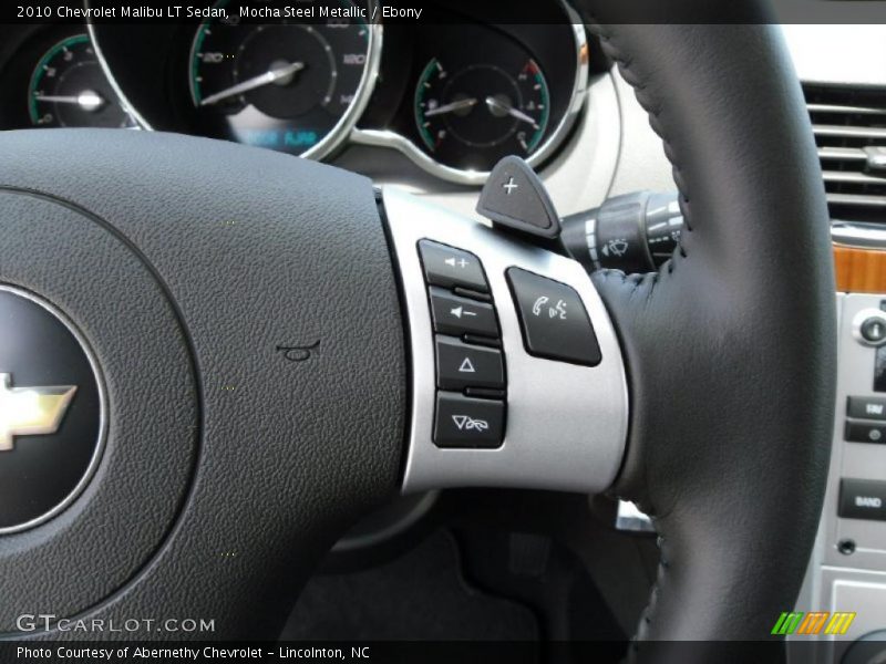 Mocha Steel Metallic / Ebony 2010 Chevrolet Malibu LT Sedan