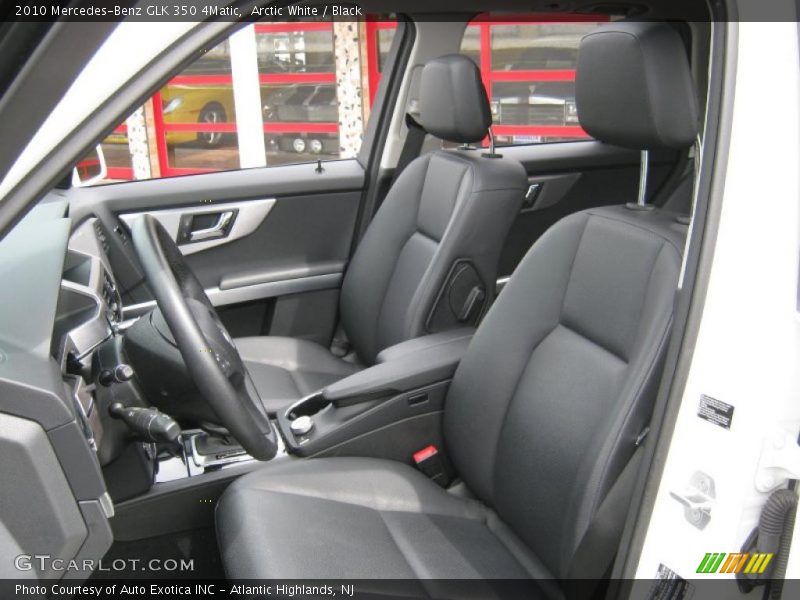 Arctic White / Black 2010 Mercedes-Benz GLK 350 4Matic