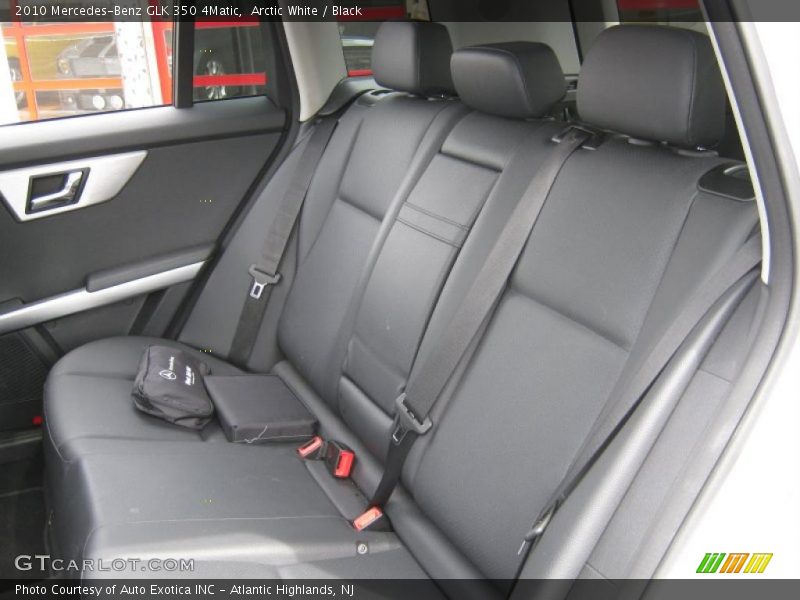 Arctic White / Black 2010 Mercedes-Benz GLK 350 4Matic
