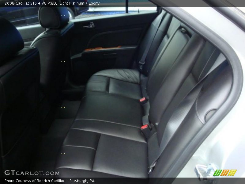 Light Platinum / Ebony 2008 Cadillac STS 4 V8 AWD