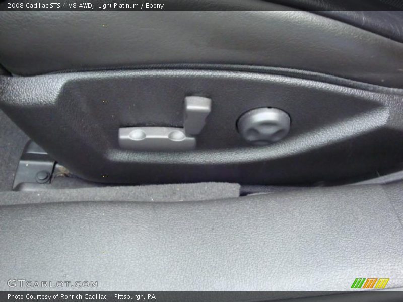 Light Platinum / Ebony 2008 Cadillac STS 4 V8 AWD
