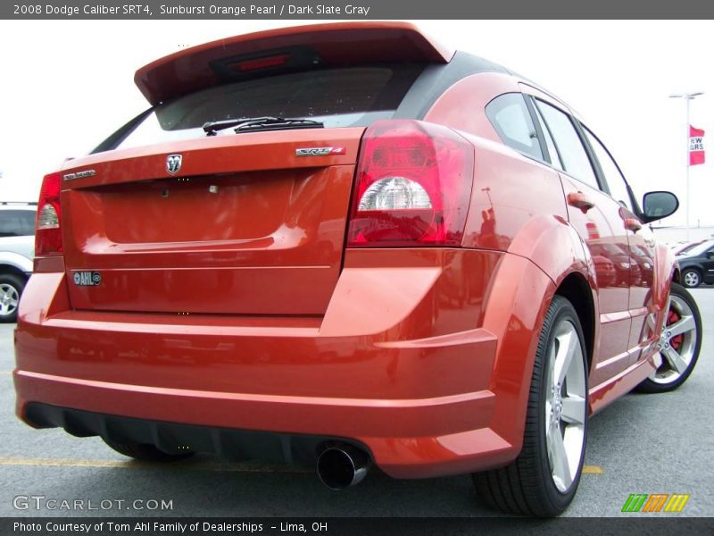 Sunburst Orange Pearl / Dark Slate Gray 2008 Dodge Caliber SRT4