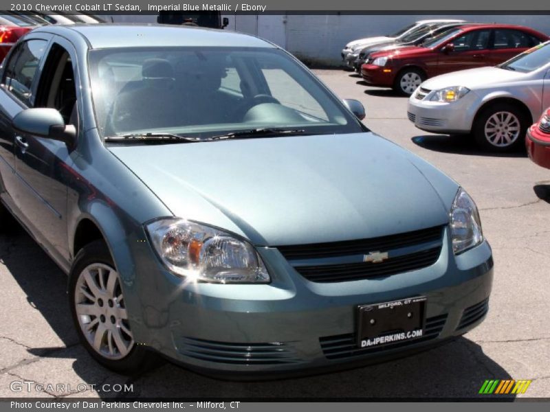Imperial Blue Metallic / Ebony 2010 Chevrolet Cobalt LT Sedan