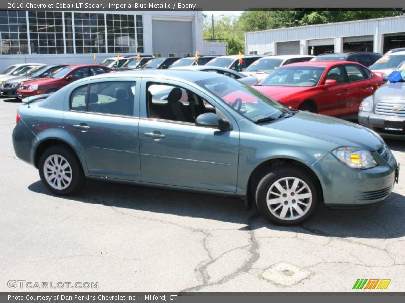 Imperial Blue Metallic / Ebony 2010 Chevrolet Cobalt LT Sedan