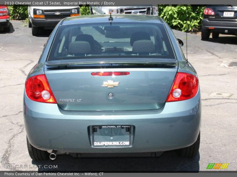 Imperial Blue Metallic / Ebony 2010 Chevrolet Cobalt LT Sedan