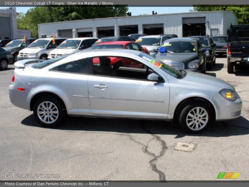 Silver Ice Metallic / Ebony 2010 Chevrolet Cobalt LT Coupe
