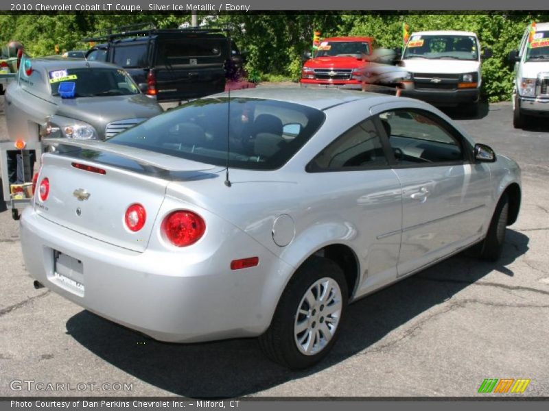 Silver Ice Metallic / Ebony 2010 Chevrolet Cobalt LT Coupe