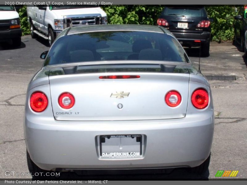 Silver Ice Metallic / Ebony 2010 Chevrolet Cobalt LT Coupe