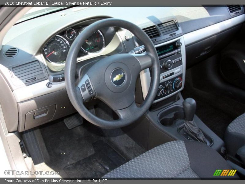 Silver Ice Metallic / Ebony 2010 Chevrolet Cobalt LT Coupe