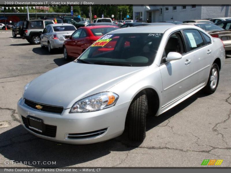 Silver Ice Metallic / Ebony 2009 Chevrolet Impala LT