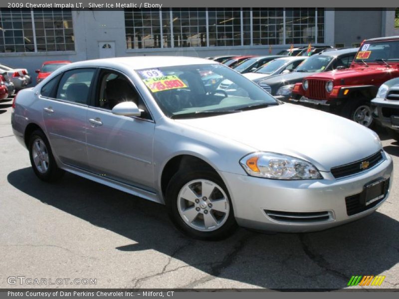 Silver Ice Metallic / Ebony 2009 Chevrolet Impala LT