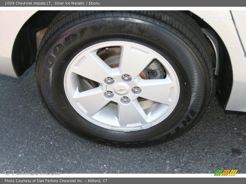 Silver Ice Metallic / Ebony 2009 Chevrolet Impala LT