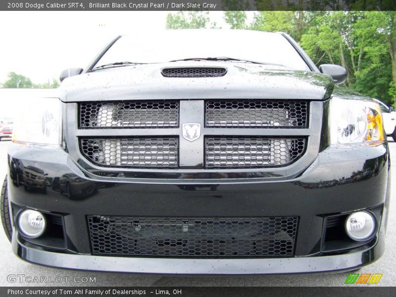Brilliant Black Crystal Pearl / Dark Slate Gray 2008 Dodge Caliber SRT4