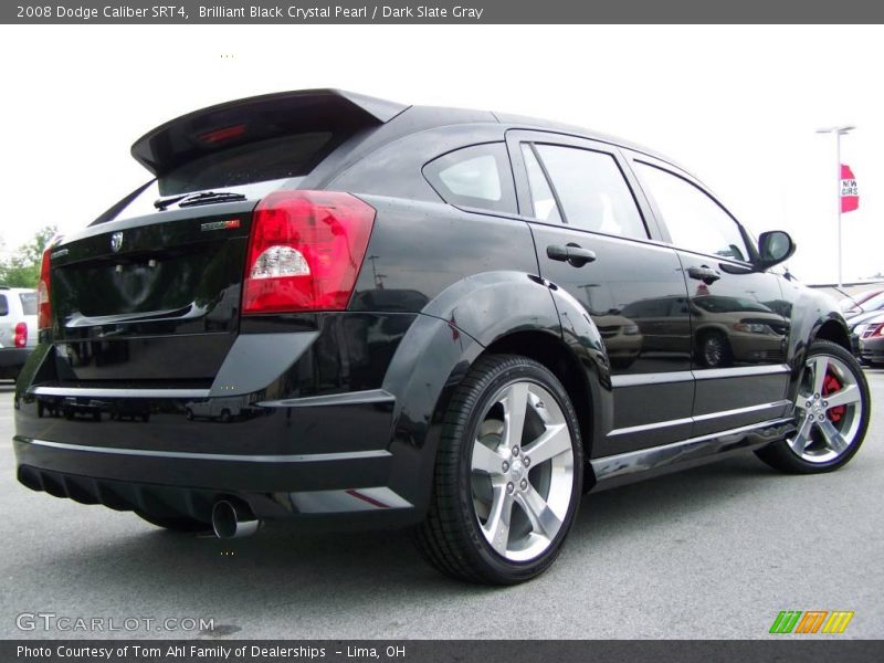 Brilliant Black Crystal Pearl / Dark Slate Gray 2008 Dodge Caliber SRT4