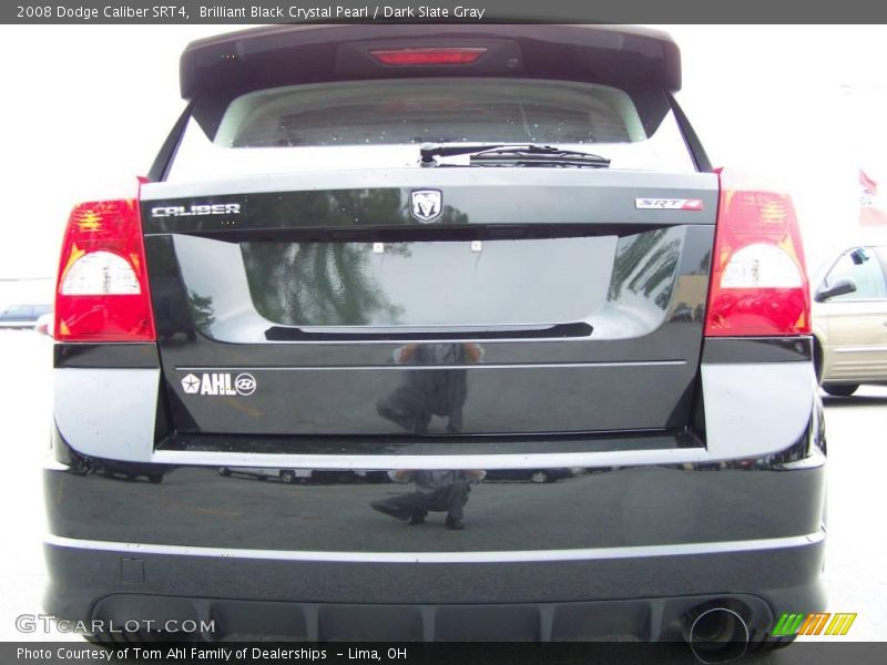 Brilliant Black Crystal Pearl / Dark Slate Gray 2008 Dodge Caliber SRT4
