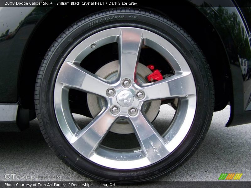 Brilliant Black Crystal Pearl / Dark Slate Gray 2008 Dodge Caliber SRT4