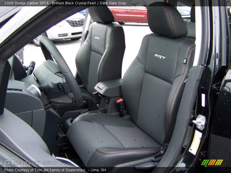 Brilliant Black Crystal Pearl / Dark Slate Gray 2008 Dodge Caliber SRT4
