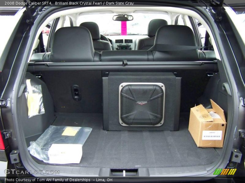 Brilliant Black Crystal Pearl / Dark Slate Gray 2008 Dodge Caliber SRT4