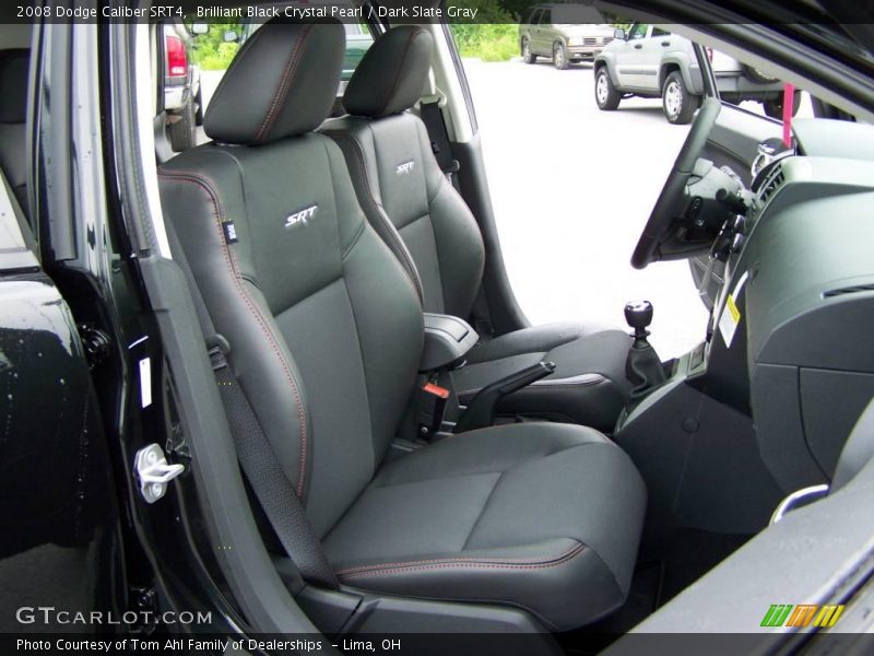 Brilliant Black Crystal Pearl / Dark Slate Gray 2008 Dodge Caliber SRT4