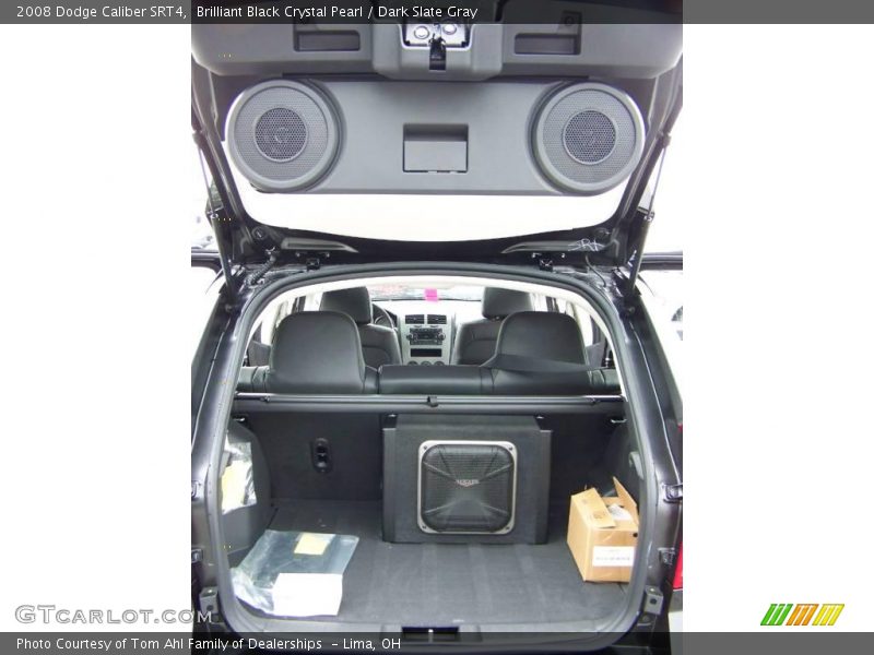 Brilliant Black Crystal Pearl / Dark Slate Gray 2008 Dodge Caliber SRT4
