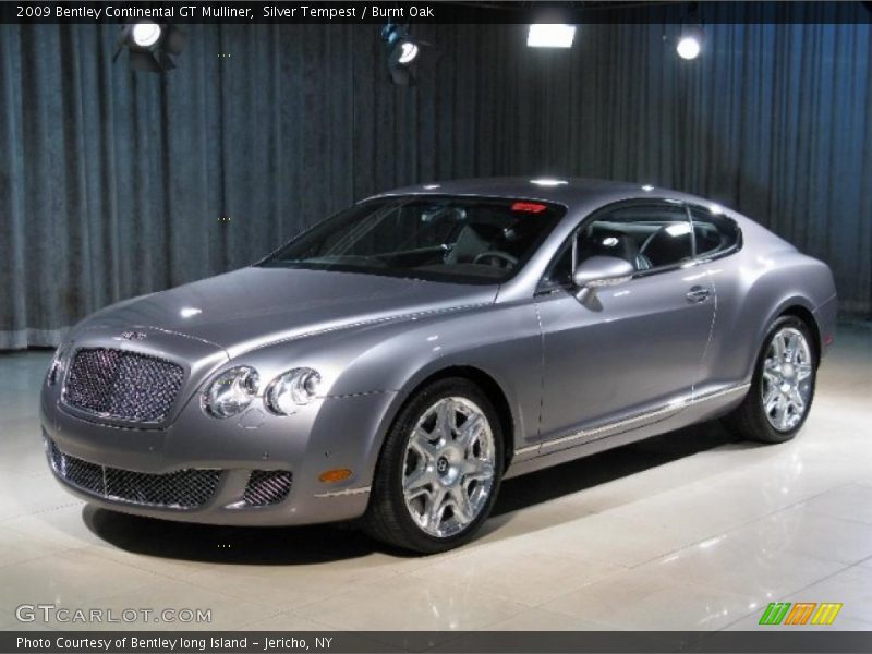 Silver Tempest / Burnt Oak 2009 Bentley Continental GT Mulliner