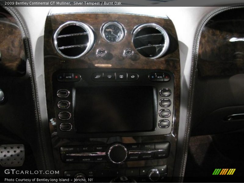 Silver Tempest / Burnt Oak 2009 Bentley Continental GT Mulliner