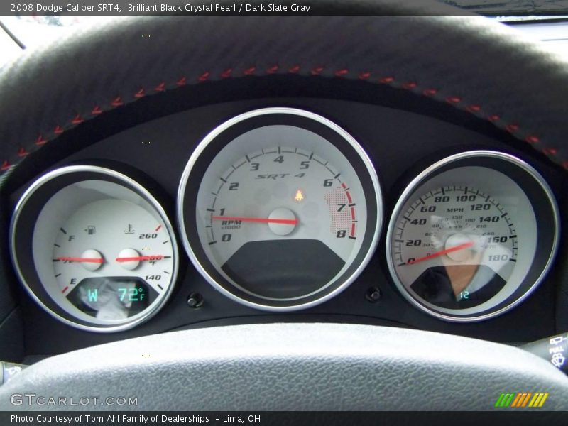 Brilliant Black Crystal Pearl / Dark Slate Gray 2008 Dodge Caliber SRT4